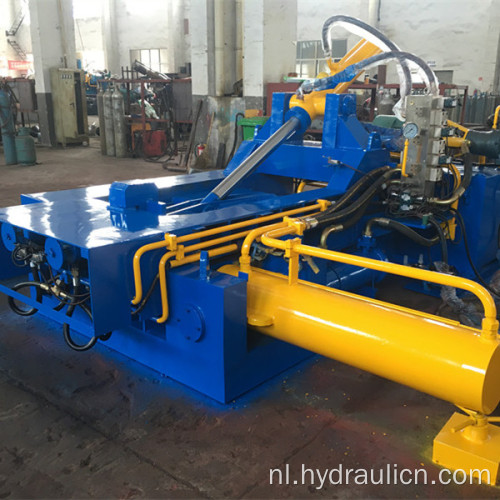 Automatische hydraulische afvalstalen balenpersmachine